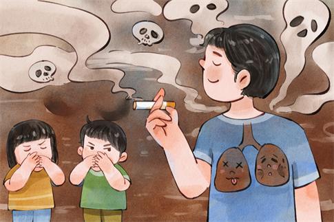 1750664852607810.jpg 攝圖網_402585368_手繪水彩世界無煙日之吸煙人肺部求救于兒童捂鼻子場景插畫(企業商用).jpg